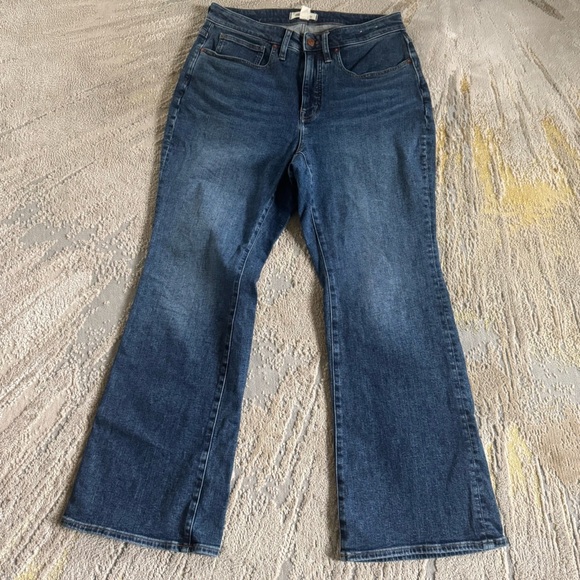 Madewell jeans Plus Skinny Flare Alvord Wash Instacozy Edition NN813 14W - Picture 2 of 13